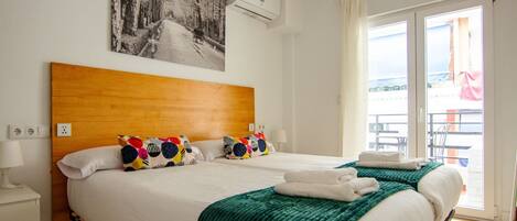 4 habitaciones, wifi y ropa de cama