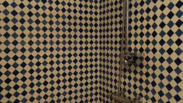 Dusche, Seife, Toilettenpapier