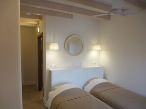 3 bedrooms, iron/ironing board, travel cot, WiFi