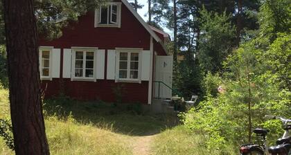 Chalet d'été classique en bord de mer pour la famille dans Ahus. Idéal pour les familles avec enfants