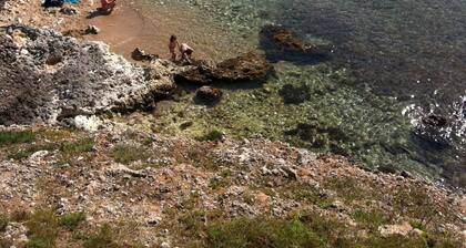 Villetta et raccords, grande terrasse avec vue sur la mer
