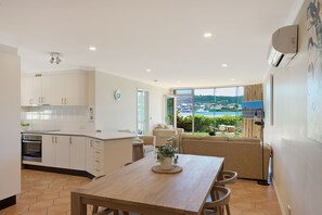 2 Bedroom Apartment | Living area | Flat-screen TV, DVD player - Cetacea Luxury Apartments (Merimbula)