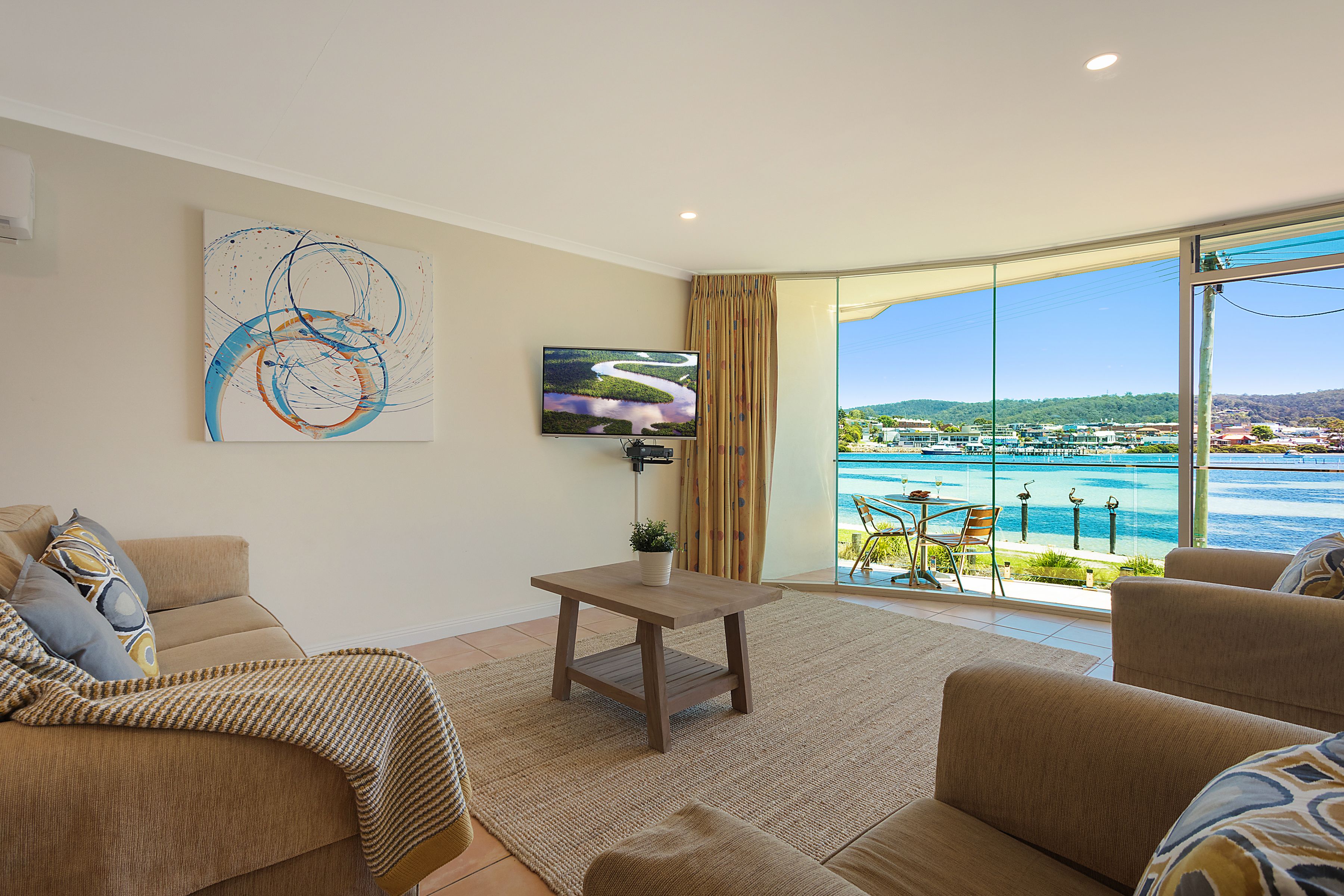 3 Bedroom Apartment | Living area | Flat-screen TV, DVD player