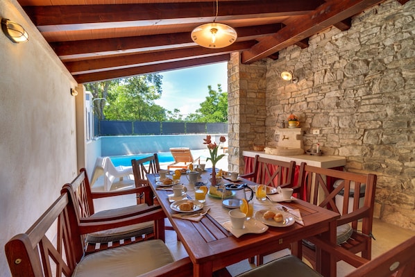 Restaurante al aire libre