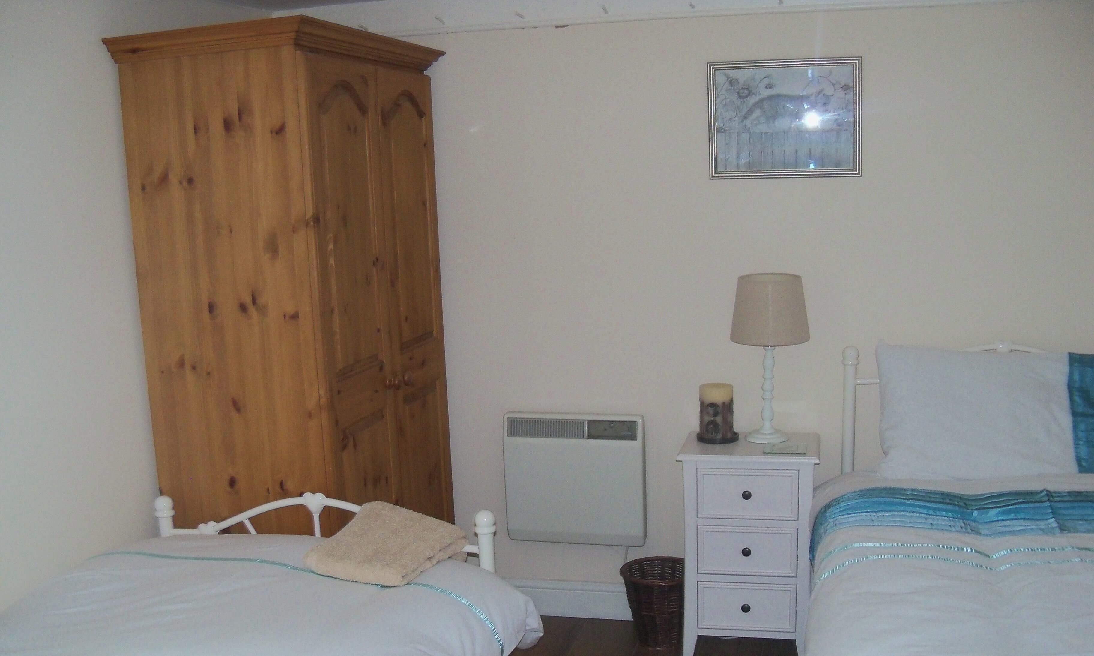 Downstairs twin bedroom