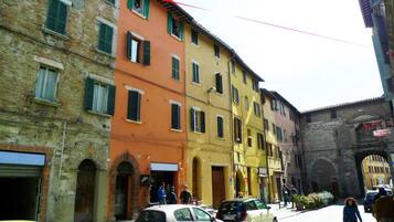 Onsite parking, car recommended