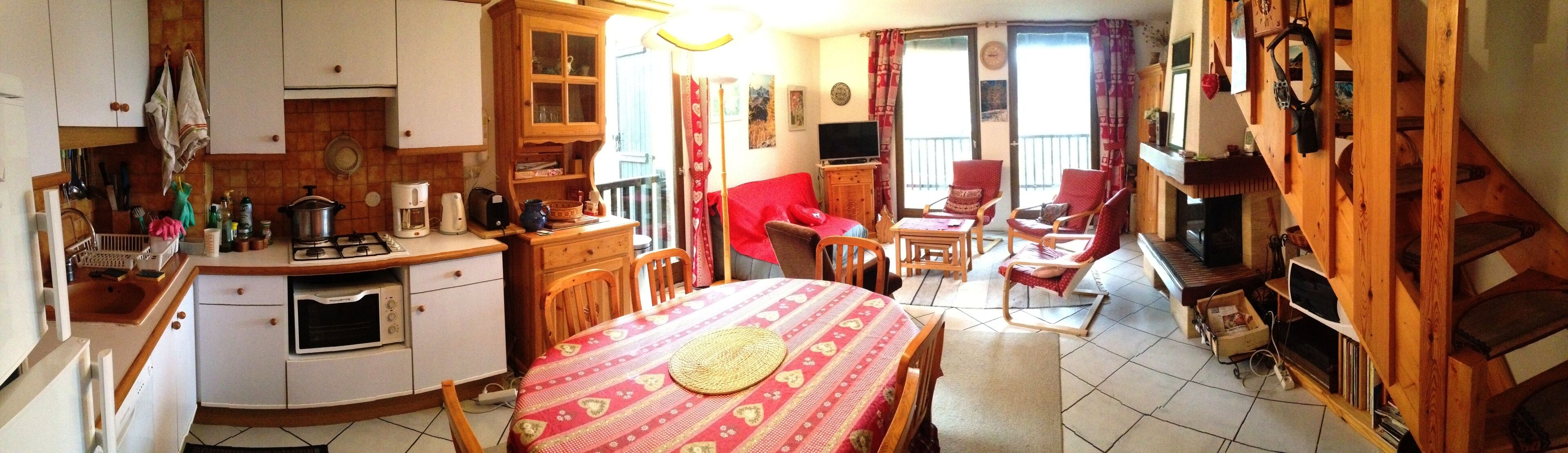 TV, fireplace, DVD player, books