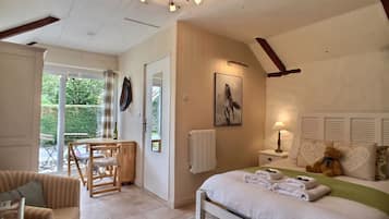 1 sovrum, strykjärn/strykbräda, gratis wi-fi och sängkläder