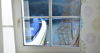 Ferienhaus Lütsche - direkt am Stausee im Thüringer Wald