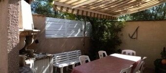 300m from the ocean, nice semi-detached house with idyllic terraces