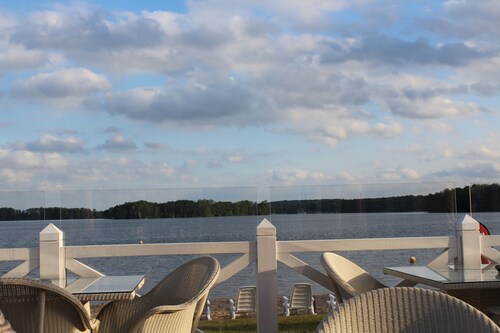 Beautiful apartment directly opposite the Saarow Therme!