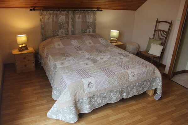 1 bedroom, iron/ironing board