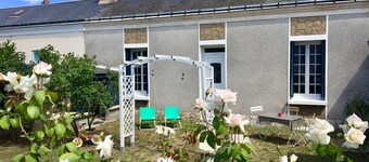 Gite, Detached house with garden, quiet, near train station
