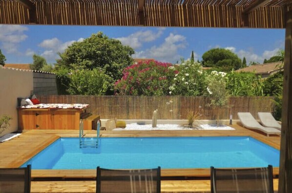 Außenpool, beheizter Pool