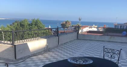 Villa rooftop avec vue magnifique sur la baie de Tanger