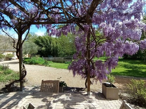 Gite avec piscine entre zoo de la Flèche et château du Lude : Gîte Pic Epeiche