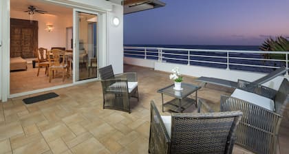 REVE AUSTRAL T2D au bord du Lagon Terrasse 60m2 vue mer 180°