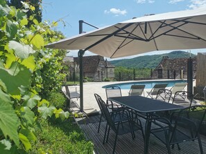 Outdoor dining - Authentic Mill Charming & Quiet (Carsac-Aillac)