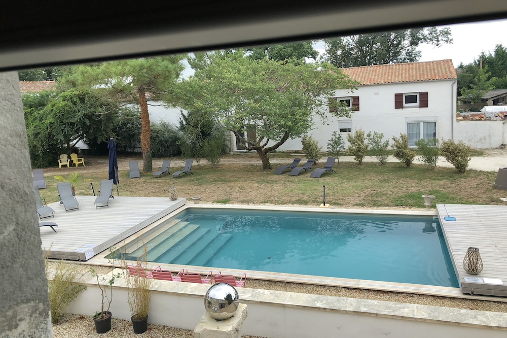 Gîte MER-CAMPAGNE-SWIMMING POOL