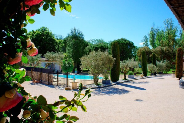 Property grounds - Apartment in the heart of Vaucluse close to the tourist attractions of Vaucluse (Loriol du Comtat)