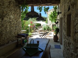 Restauration en plein air