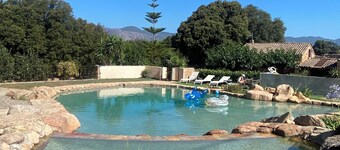 L'Olivier house with swimming pool for 4/6 people
