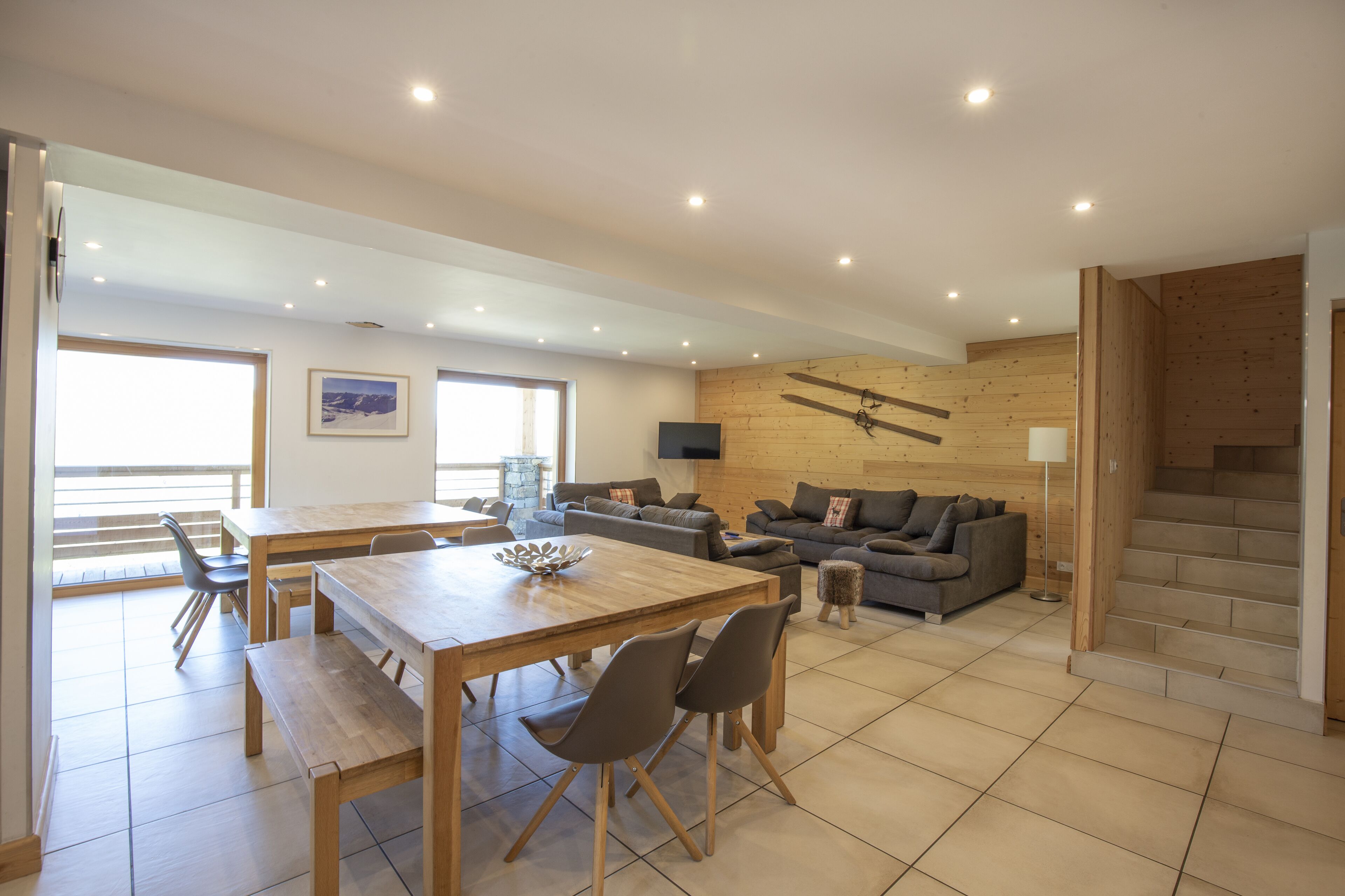 Winter / summer rental - Comfortable chalet for 16 people