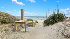 Nær stranden