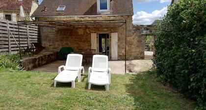 Gîte de 80 m² climatisé, dans ancien corps de ferme,  classé 4 *, pour 4 pers.