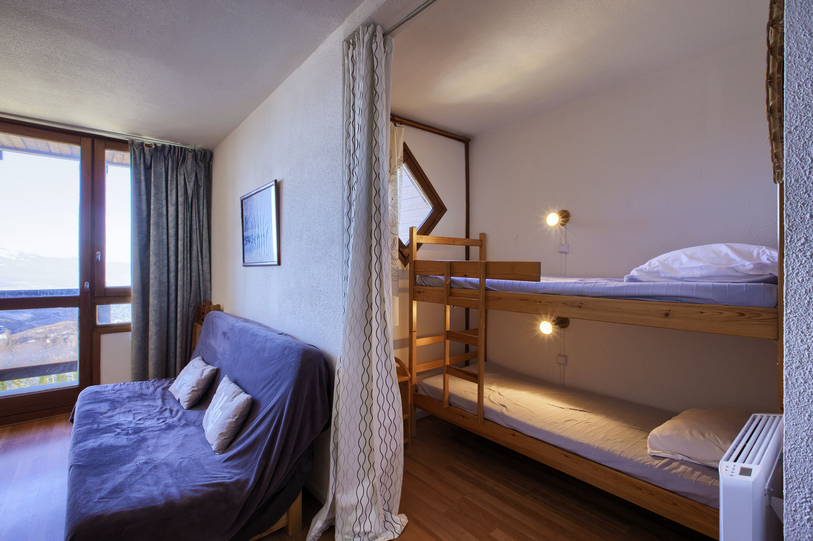 Bright Studio in Font-Romeu View of the Pyrenees SKI Spa