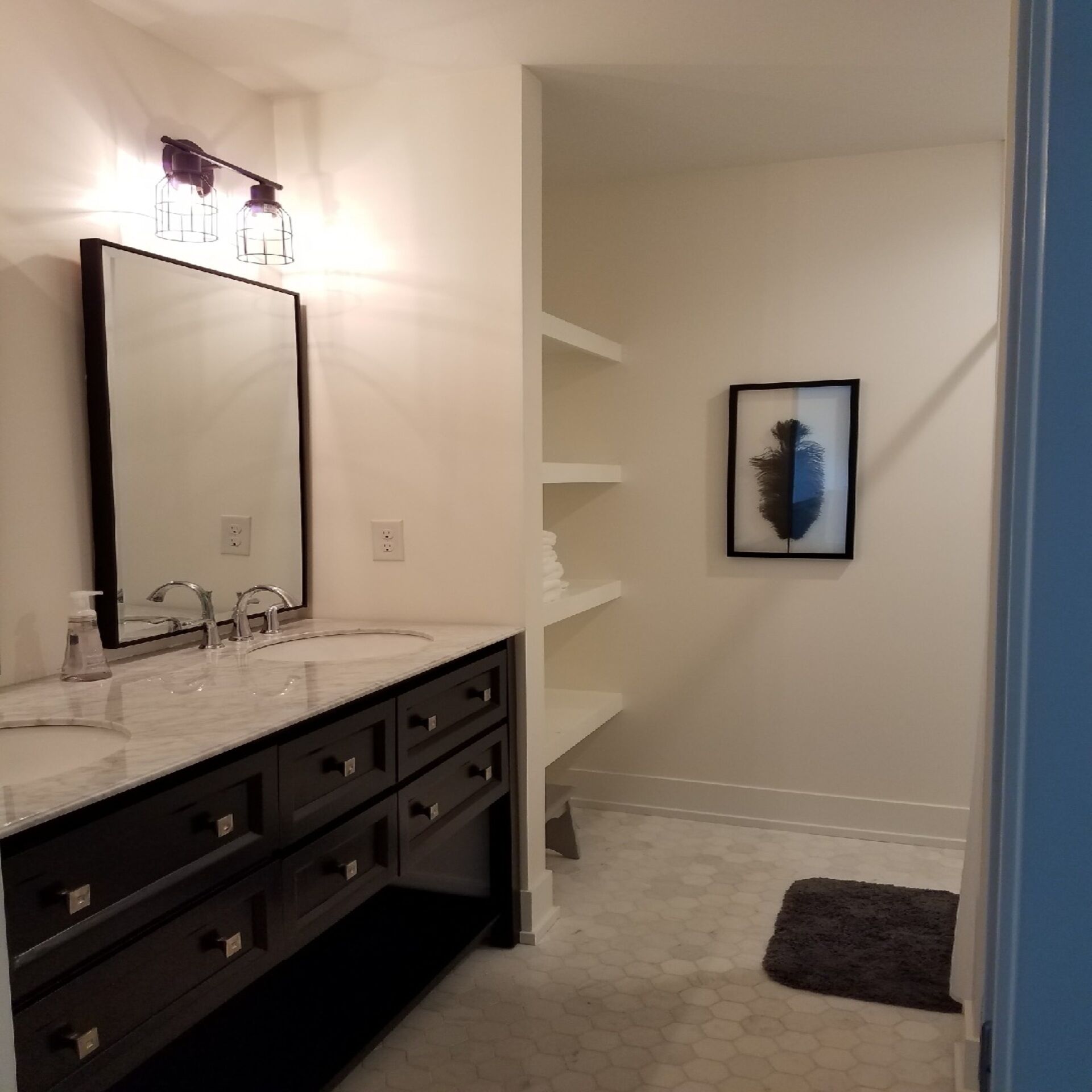 Newly constructed luxury home with 65 feet of frontage