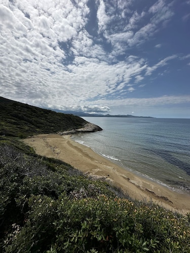 Villa with exceptional view 2 minutes walk from Farinole beach 