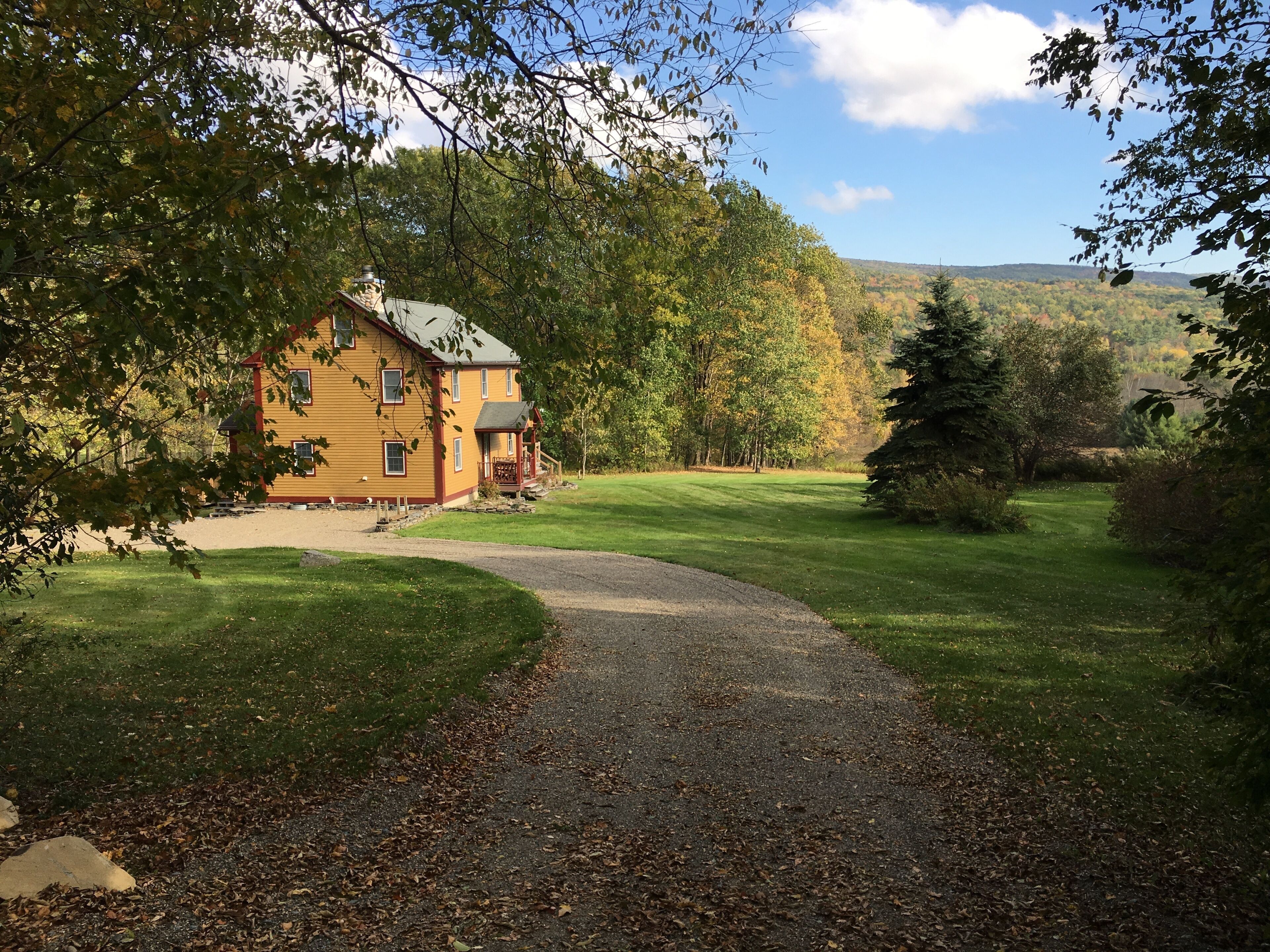 Beautiful 3 BR Berkshire Home - Mountain Views and Privacy on 10 Acres