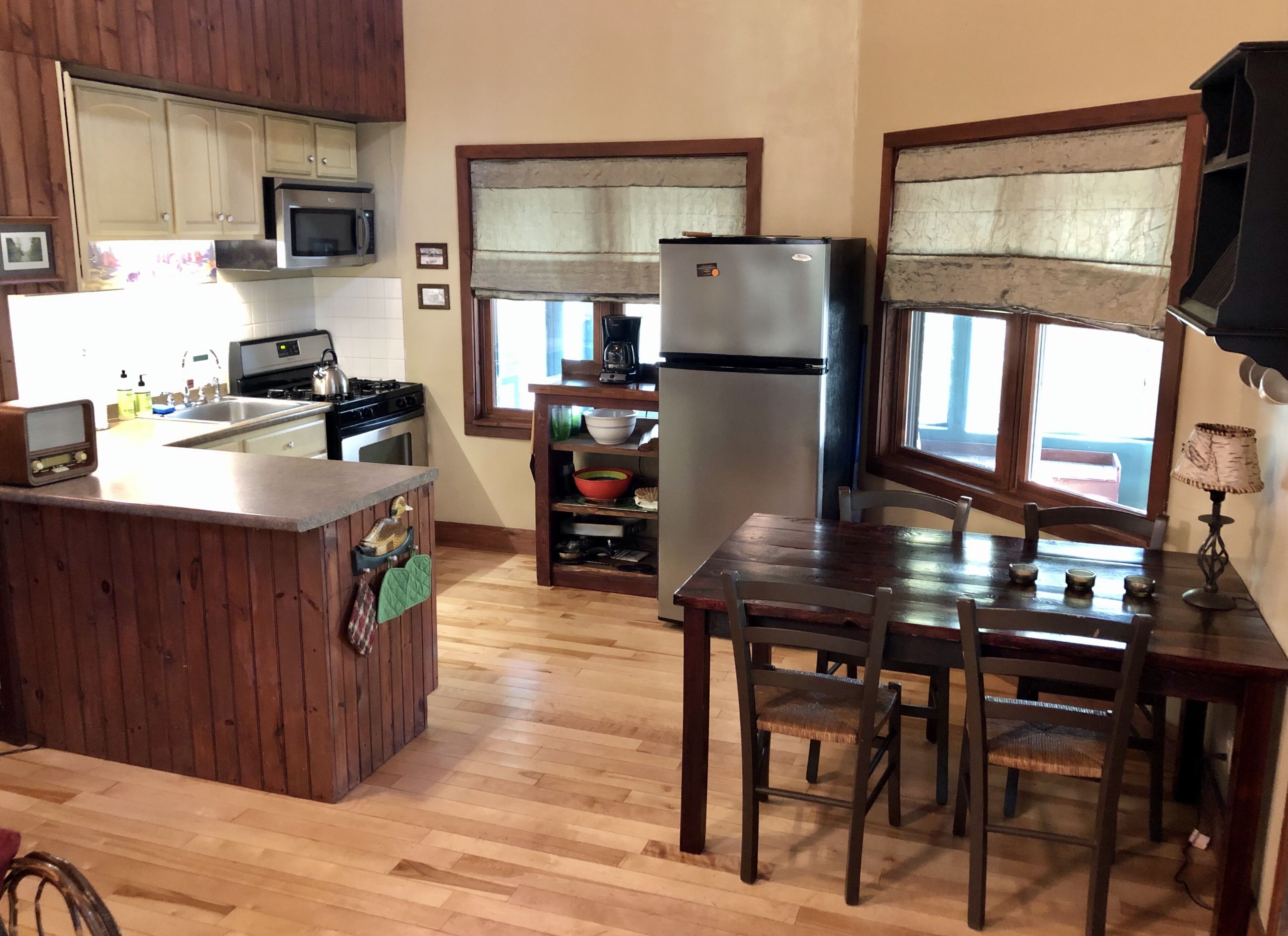 A quiet, private retreat along a babbling brook in the Adirondack High Peaks