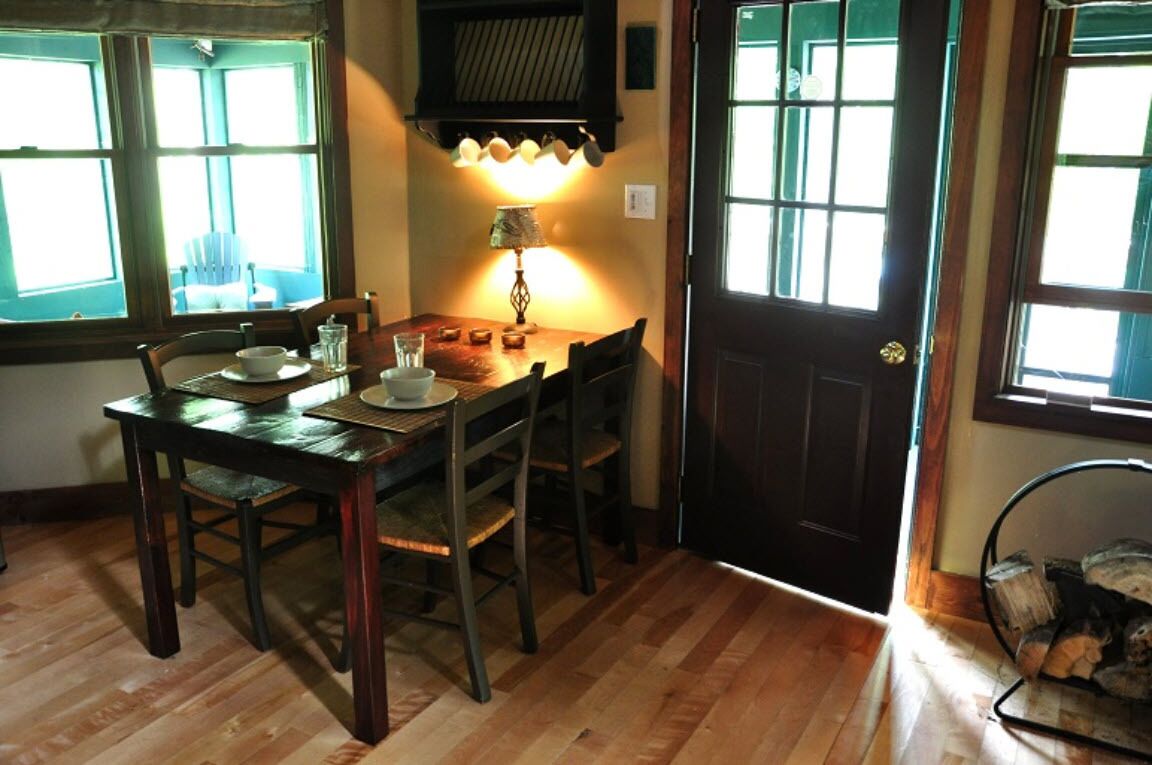 A quiet, private retreat along a babbling brook in the Adirondack High Peaks