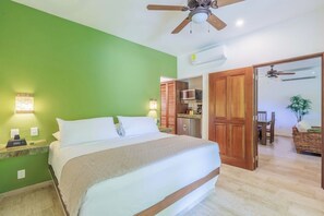 1 chambre, fer et planche à repasser, Wi-Fi, literie fournie