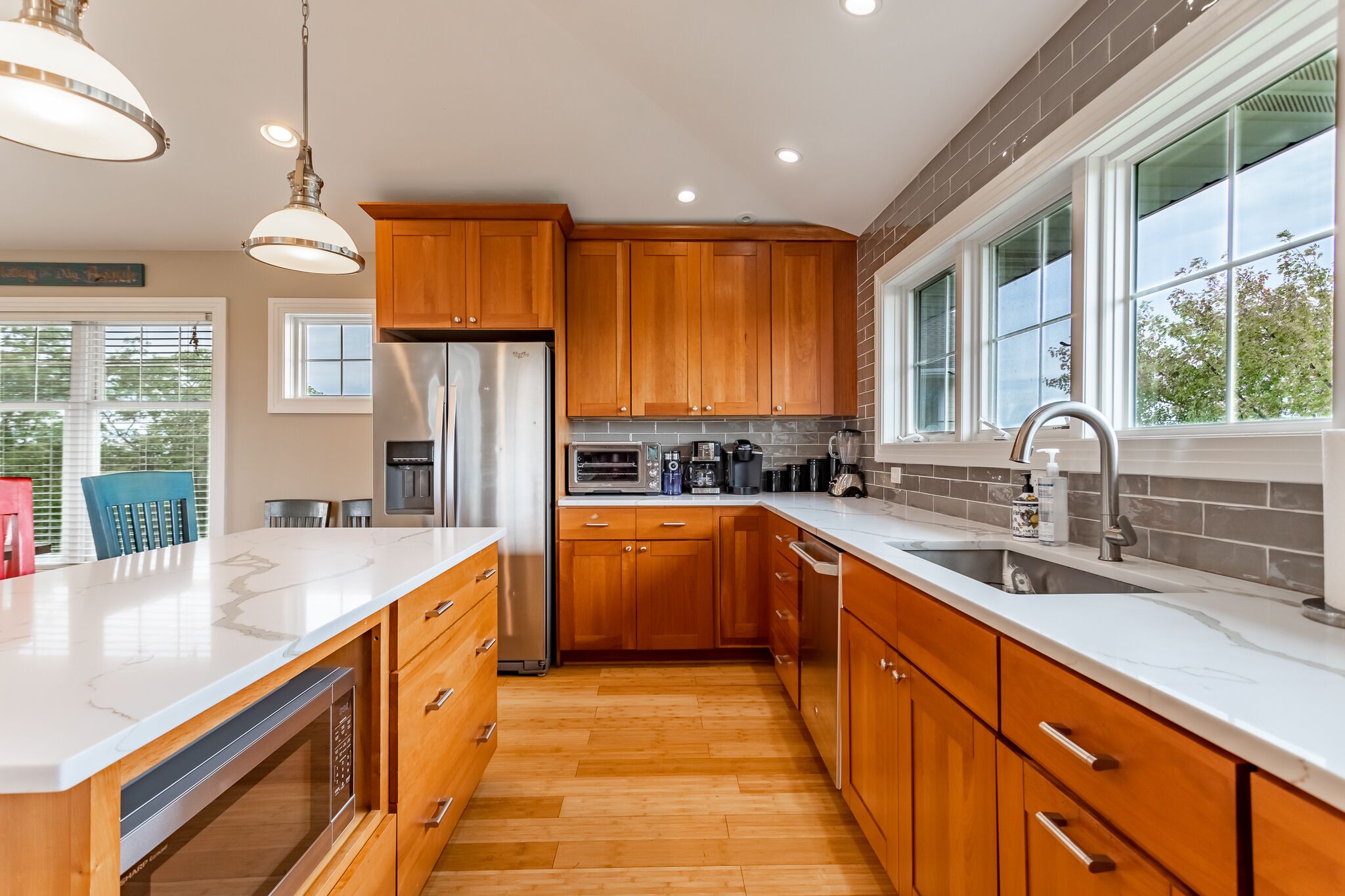 Beautiful home with beach access