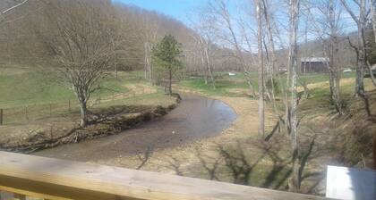 Quaint, secluded cabin with the feel of home. Sleeps 4 with home-like amenities.