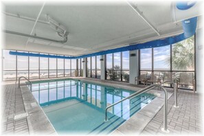 Indoor pool, outdoor pool
