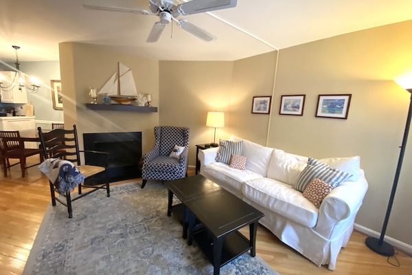 Living Room with Fireplace