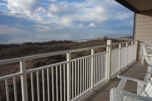 Amazing views of ocean and wildlife from oversized balcony!
