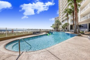 Indoor pool, outdoor pool