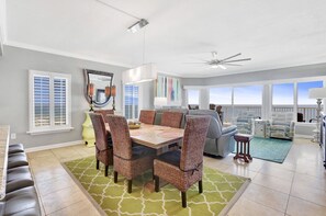 Dining - Admirals Quarters 4BR..4BA, 2120sf, STUNNING VIEWS OWNER MAMAGED (Orange Beach)