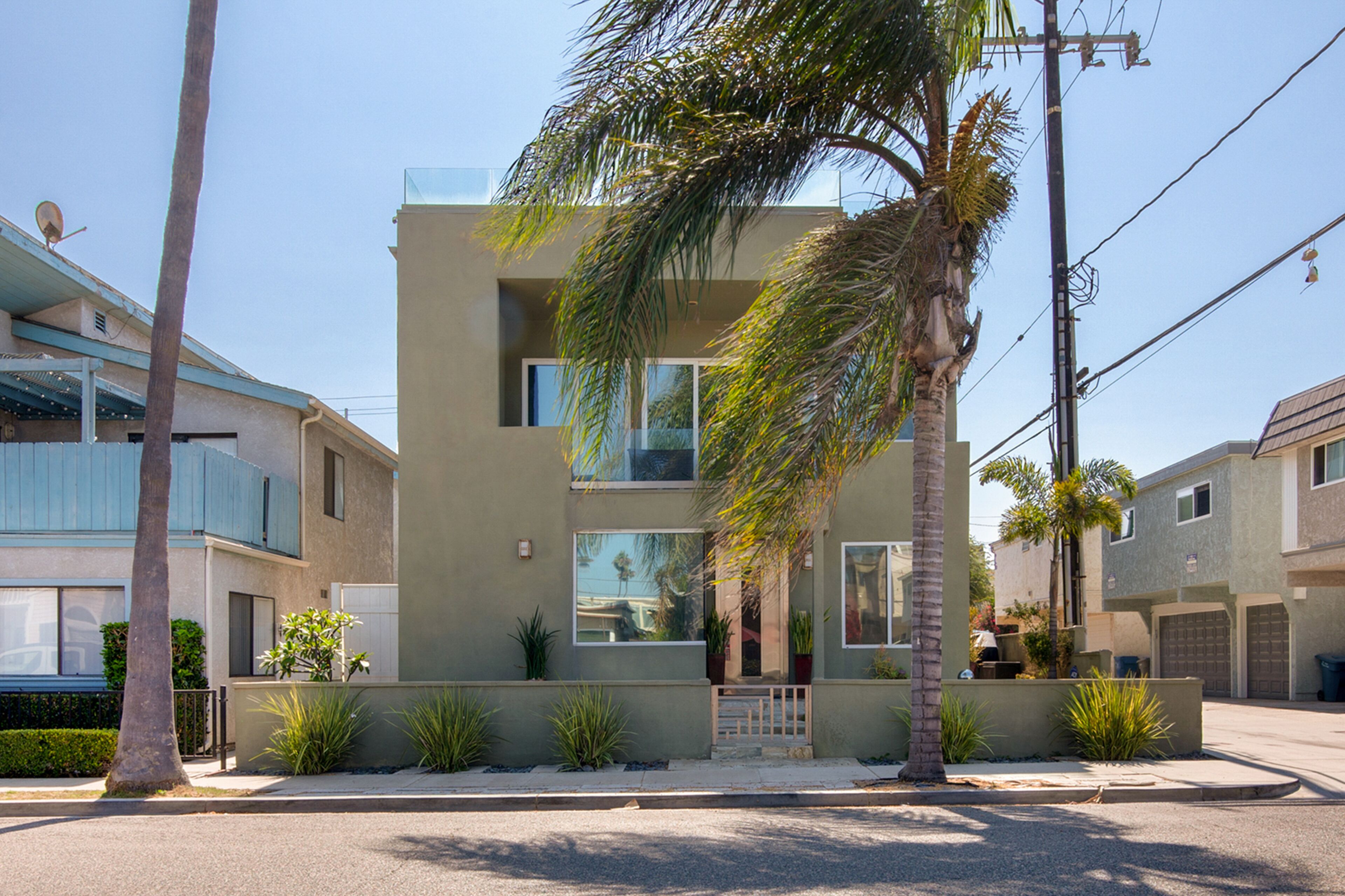Steps to Beach Ocean-View Luxury Home w/ Rooftop Deck & Private 2-Car Garage