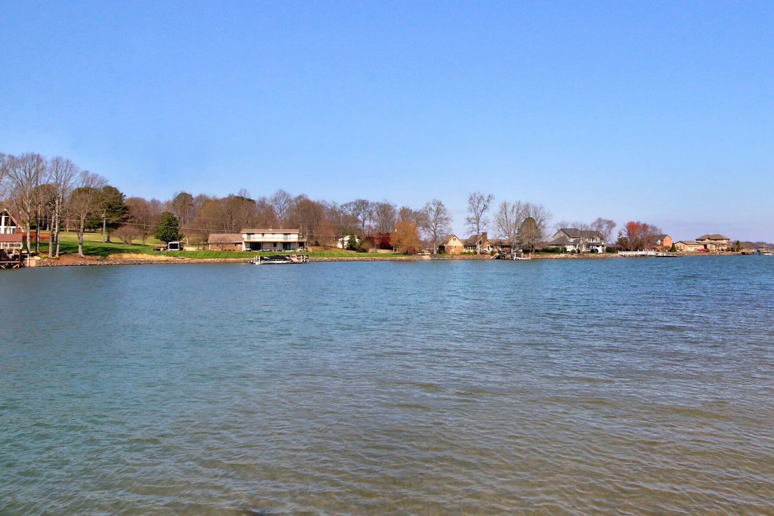 Quiet Cove Near Open Water