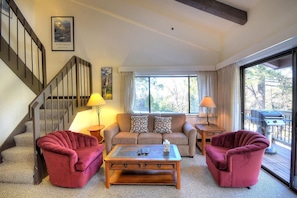 TV, fireplace, DVD player