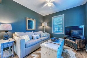 TV, video games, DVD player, books