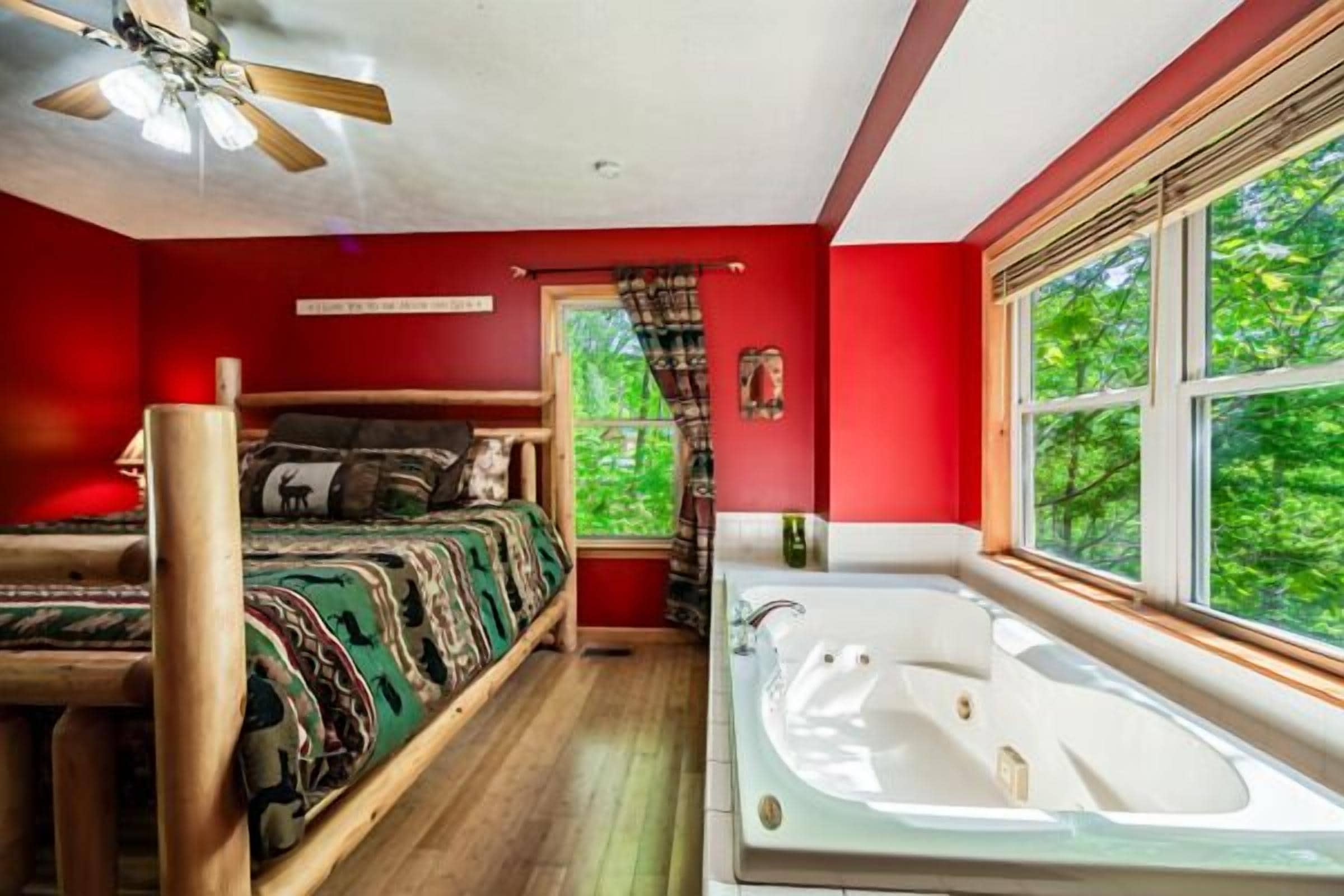 1 bedroom, memory-foam beds, iron/ironing board, WiFi