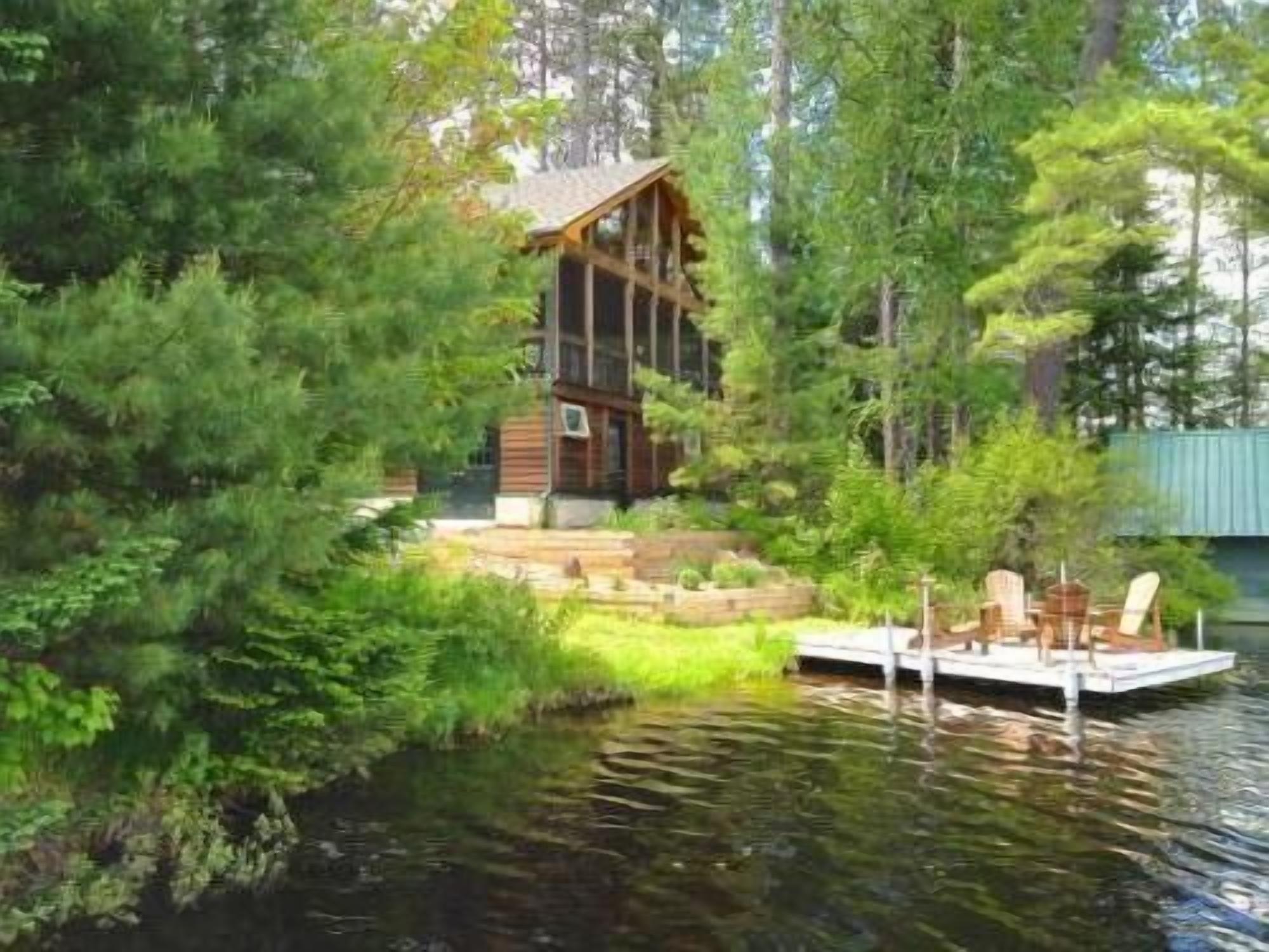 Rainbow Lake Front Retreat - Serenity Abounds!