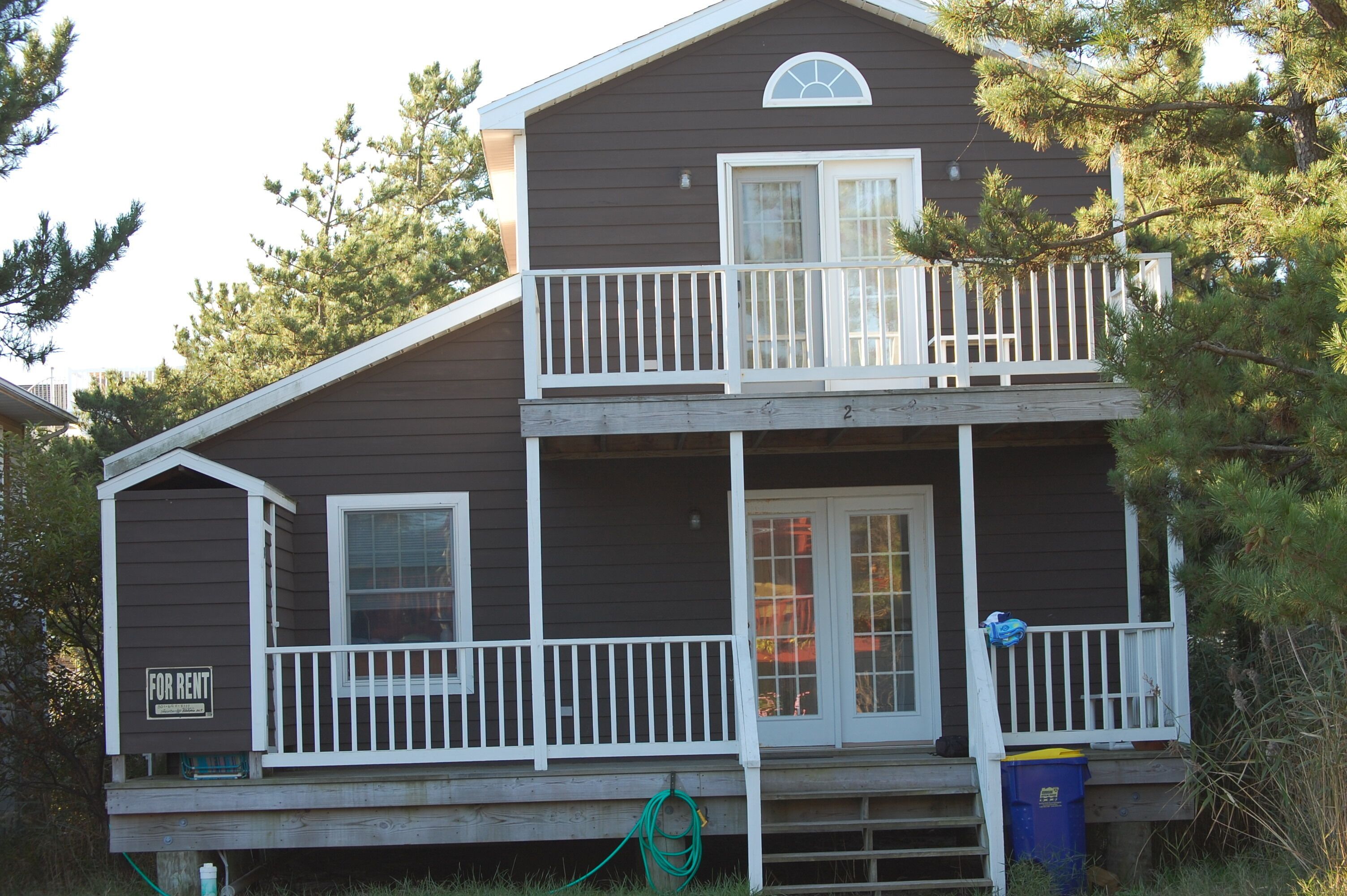 A cozy cottage a block from the beach that's never crowded!  .
